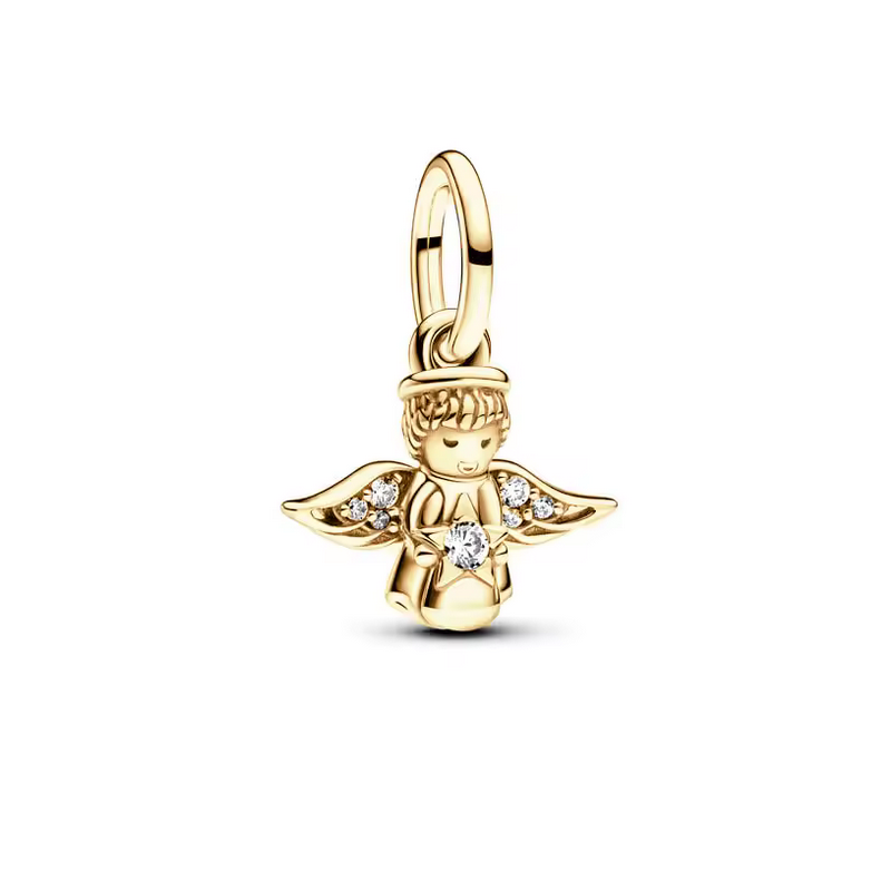 Charm pour bracelet ange aile étoile Charm pour bracelet ange aile étoile