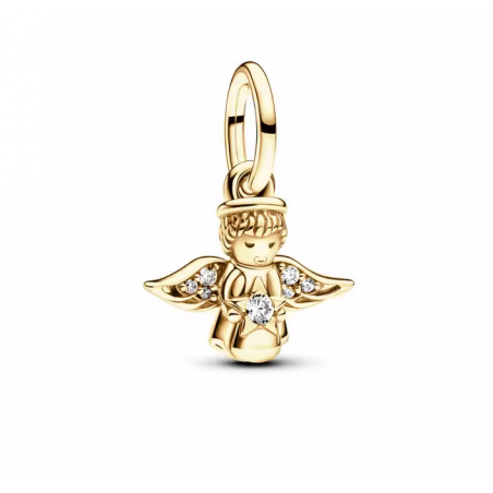 Charm pour bracelet ange aile étoile