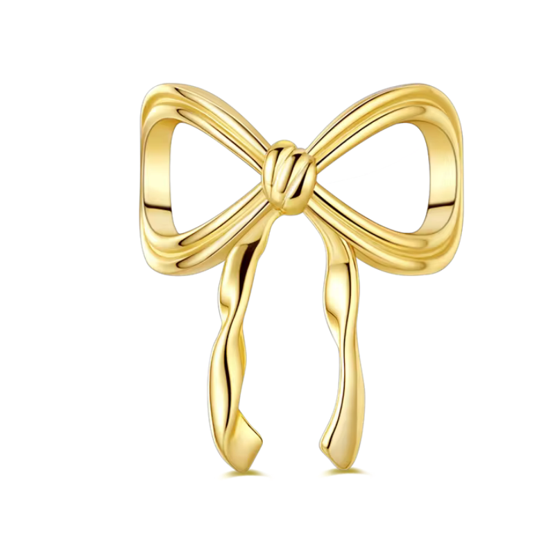 Charm pour bracelet noeud sur bracelet or Charm pour bracelet noeud sur bracelet or
