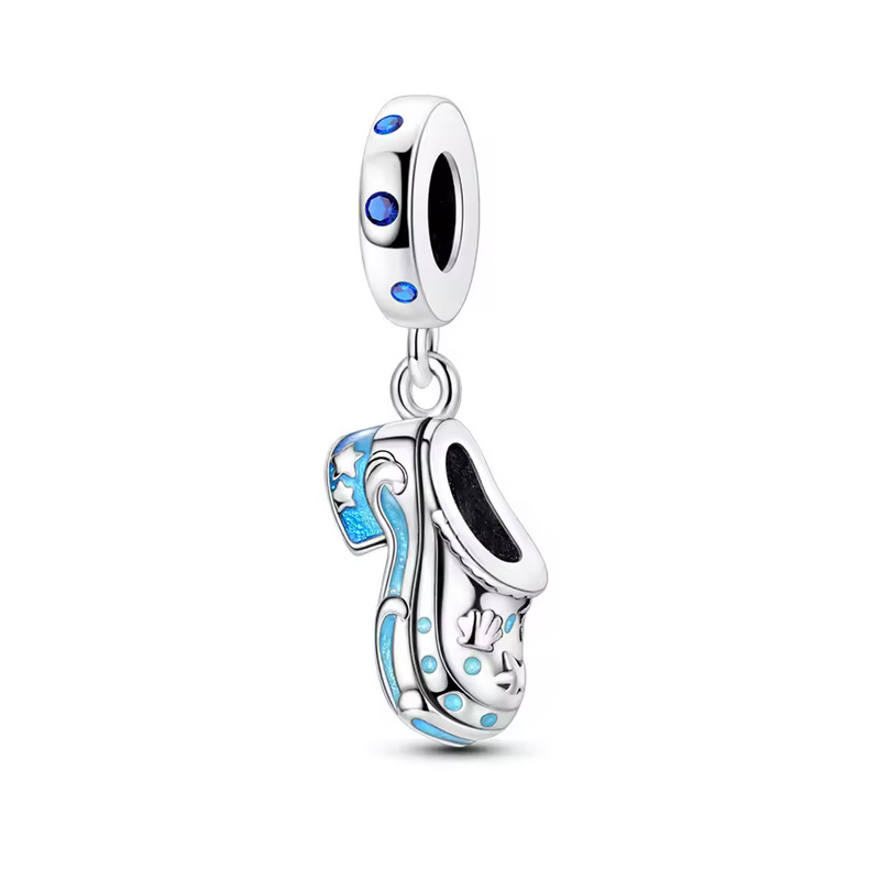 Charm pour bracelet crocs chaussure coquillage mer Charm pour bracelet crocs chaussure coquillage mer