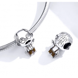 Charm pour bracelet famille grand père