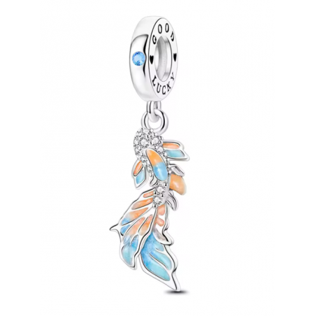 Charm pour bracelet poisson voile de chine chance