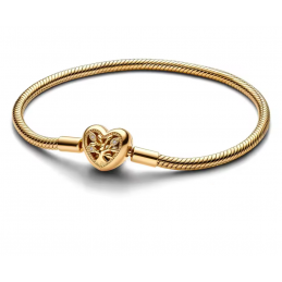 bracelet pour charm or coeur arbre de vie