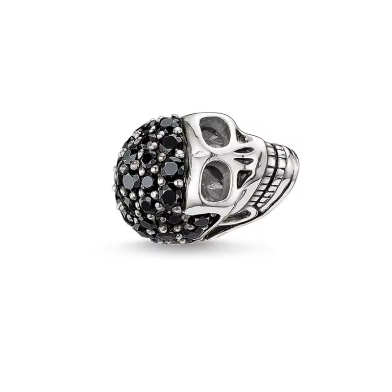 Charm bijou bracelet collection tête de mort crâne couronne Charm bijou bracelet collection tête de mort crâne couronne