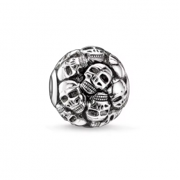 Charm bijou bracelet collection tête de mort crâne couronne
