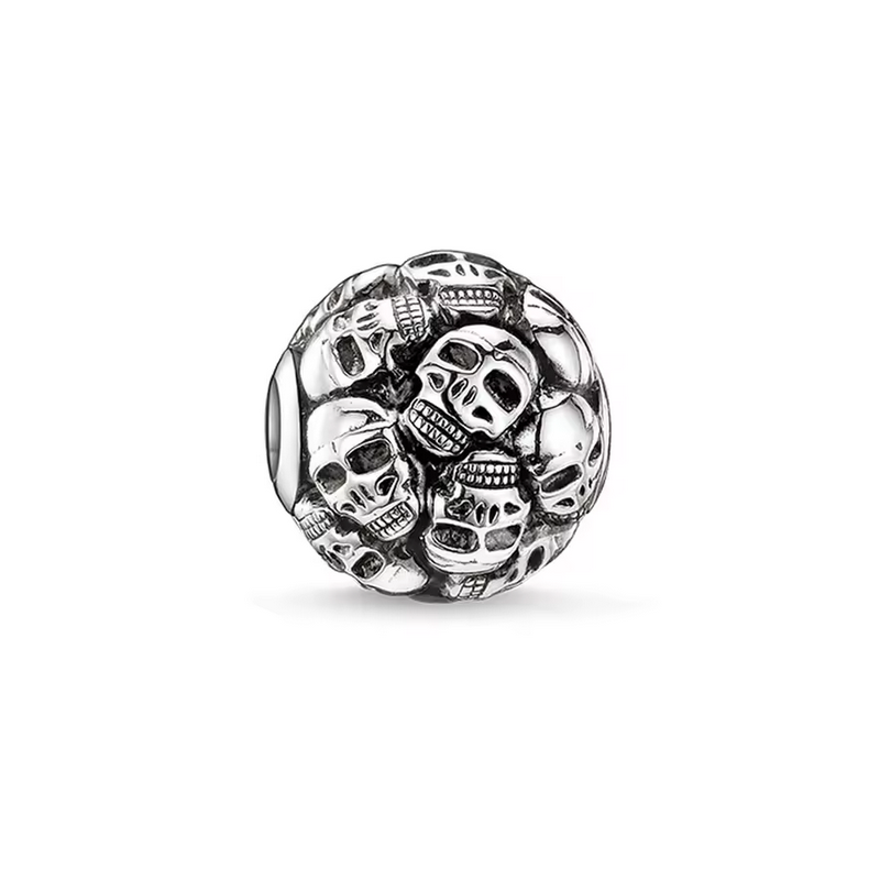Charm bijou bracelet collection tête de mort crâne couronne Charm bijou bracelet collection tête de mort crâne couronne