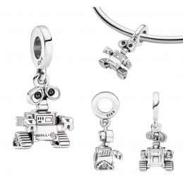 Charm bijou pour bracelet wall e argent