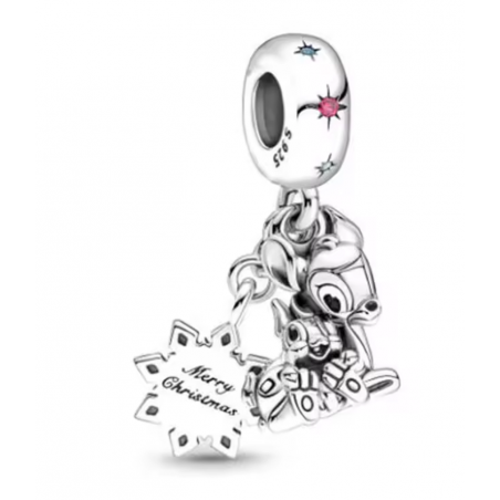 Charm bijou pour bracelet bambi panpan argent
