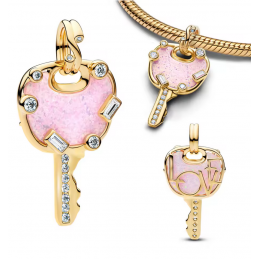 Charm pour bracelet clef de maison or cadeau propriétaire