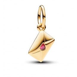 Charm pour bracelet cadeau lettre d'amour or