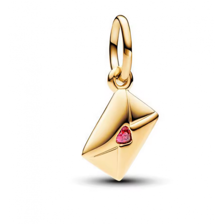 Charm pour bracelet cadeau lettre d'amour or