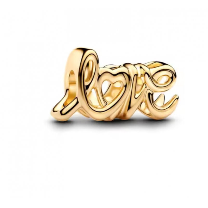 Charm pour bracelet love amour or