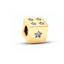 Charm pour bracelet cadeau fan jeux société dè or