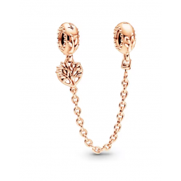 Charm pour bracelet chaine arbre de vie or rose