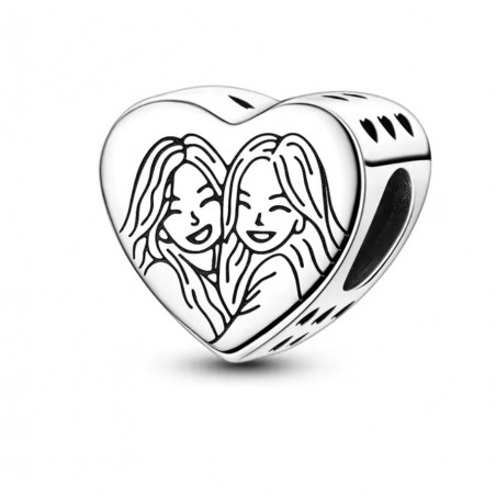 Charm pour bracelet cadeau meilleure amie soeur