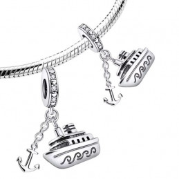 Charm pour bracelet bateau de croisière voyage
