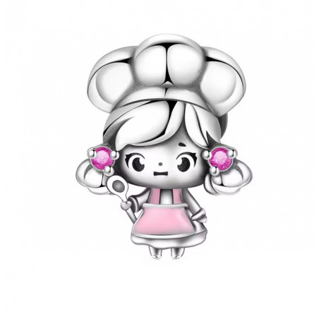 Charm bijou pour bracelet cadeau cuisinière patissière