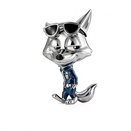 Charm bijou pour bracelet renard zootopie Nick Wilde