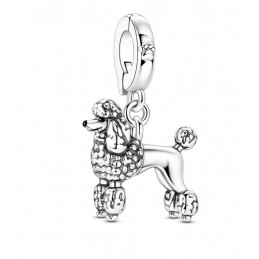 Charm pour bracelet chien caniche