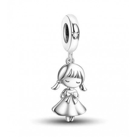 Charm pour bracelet fille cadeau noeud