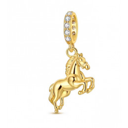 Charm pour bracelet cadeau cheval équitation