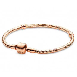 bracelet pour charm or rose...