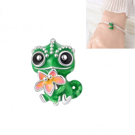 Charm Pascal caméléon de Raiponce pour bracelet
