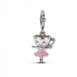 Porte clés avec charm ballerina cappuccina