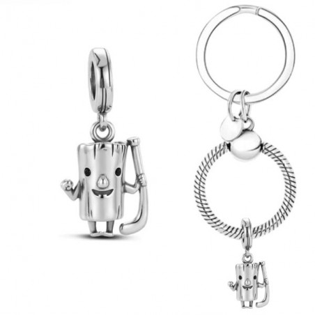 Porte clés avec charm Tung Tung Tung Sahur Brainrot