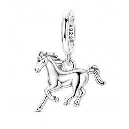 Charm bijou pour bracelet cheval au galop