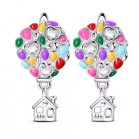 boucles d'oreilles maison la haut ballon