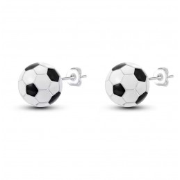 boucles d'oreilles ballon de foot coupe du monde