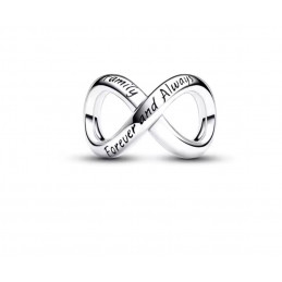 Charm pour bracelet infini famile pour toujours