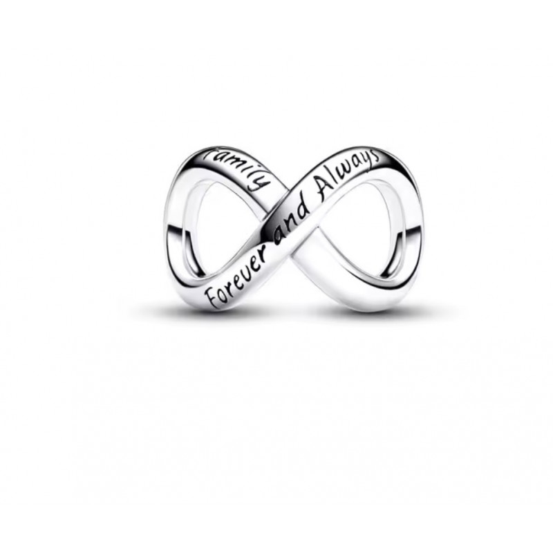 Charm pour bracelet infini famile pour toujours