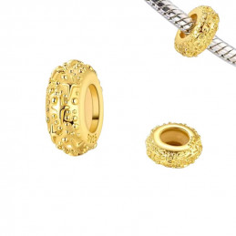 Charm pour bracelet séparateur bloqueur couleur doré étoile