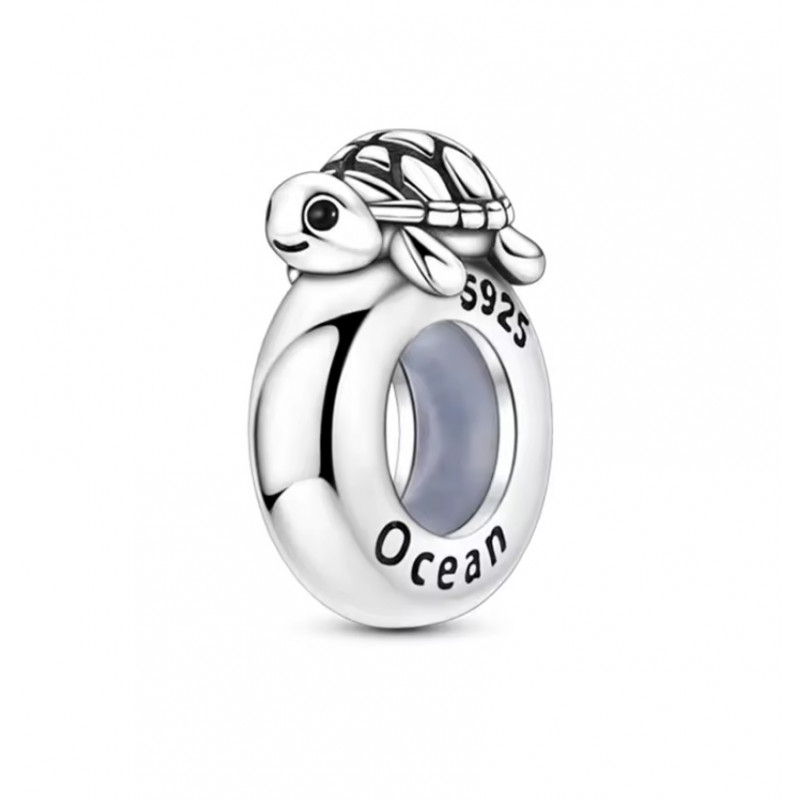 Charm pour bracelet tortue sur bloqueur