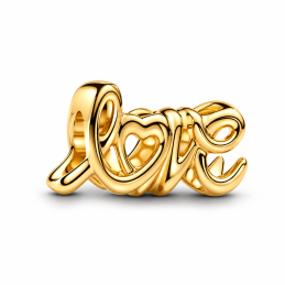 Charm pour bracelet love amour doré