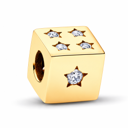 Charm pour bracelet cadeau fan jeux société dè doré