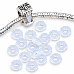 lot caoutchouc pour charm bijou séparateur bloqueur