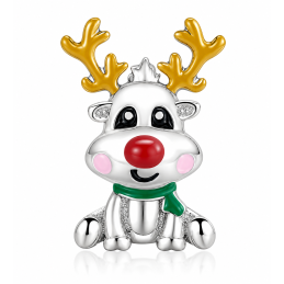 Charm Renne de Noël une touche magique pour votre bracelet