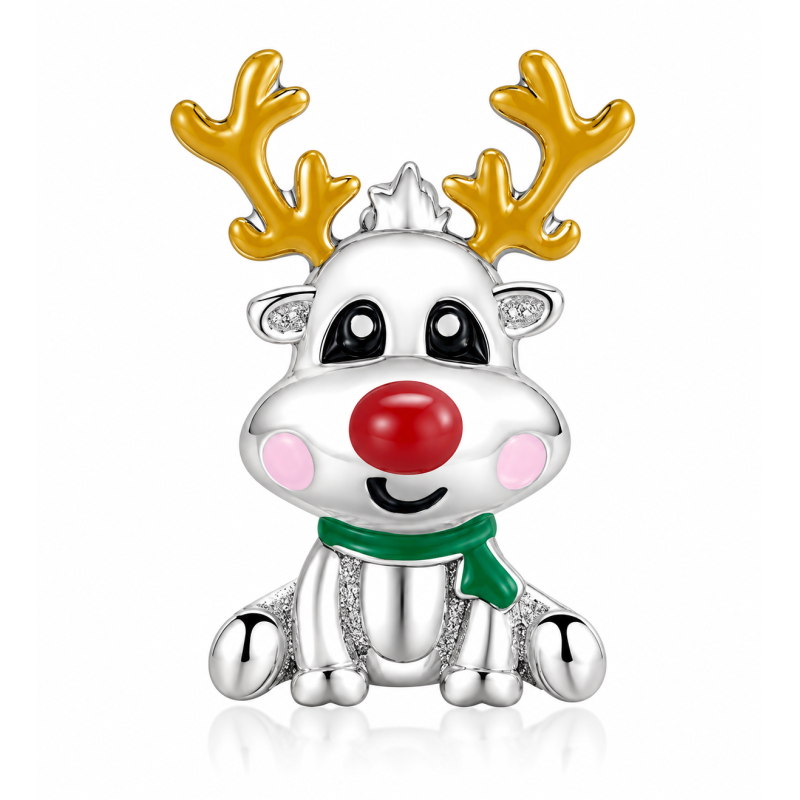 Charm Renne de Noël une touche magique pour votre bracelet