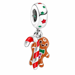 charm pour bracelet sucre d'orge petit biscuit pain d'épices