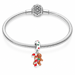 charm pour bracelet sucre d'orge petit biscuit pain d'épices