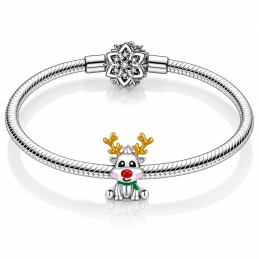 Charm Renne de Noël une touche magique pour votre bracelet