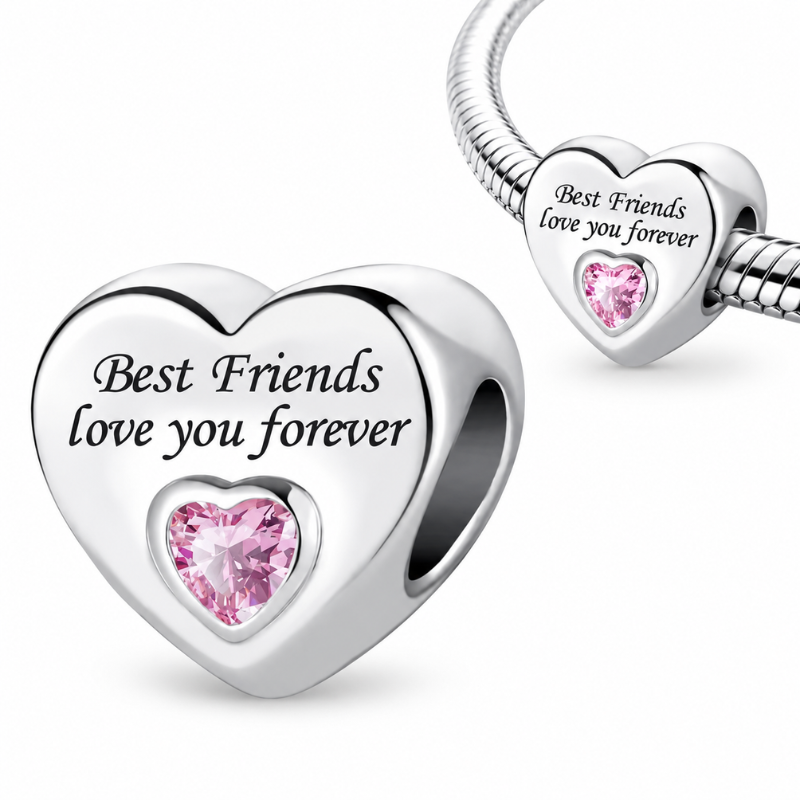 Charm pour bracelet cadeau meilleur amie