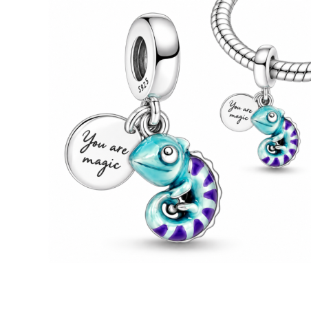 Charm pour bracelet caméléon couleur