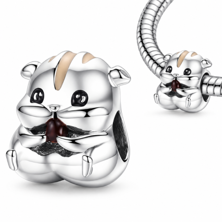 Charm pour bracelet hamster