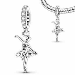 Charm pour bracelet danseuse étoile ballerine