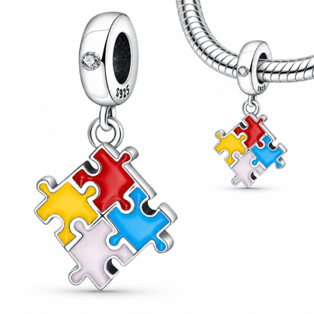 Charm pour bracelet puzzle