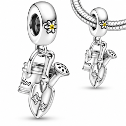 Charm pour bracelet jardinage arrosoir pelle